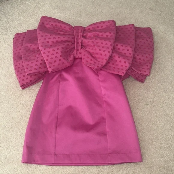 ROTATE Natalie Bow Dress